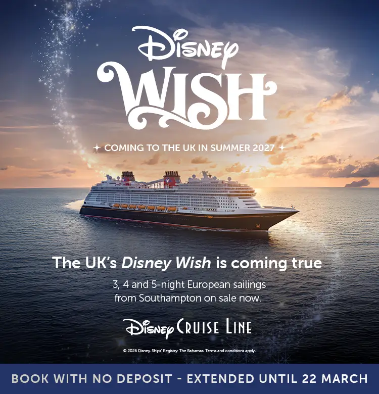 Disney Wish Summer 2027 sailings are ON SALE NOW